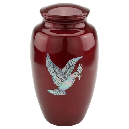Pure Aluminium Urn For Ashes