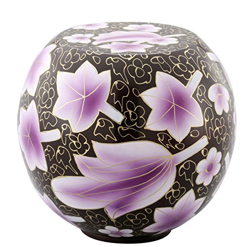 Hand Painted Aluminium Cremation Urn For Ashes