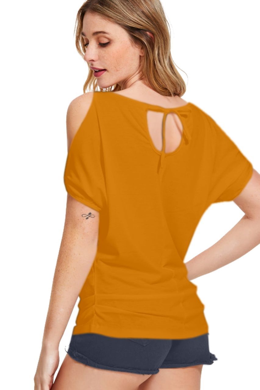 Ladies Knitted T Shirt - Polyester, Sizes [S, M, L, Xl, Xxl], Yellow Color, Sleeveless, Plain Pattern | Trendy Look For College Girls, Soft And Easy To Wash