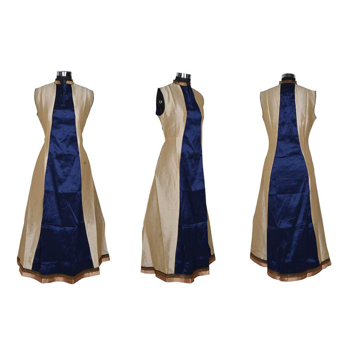 Blue Party Wear Gown Dresses