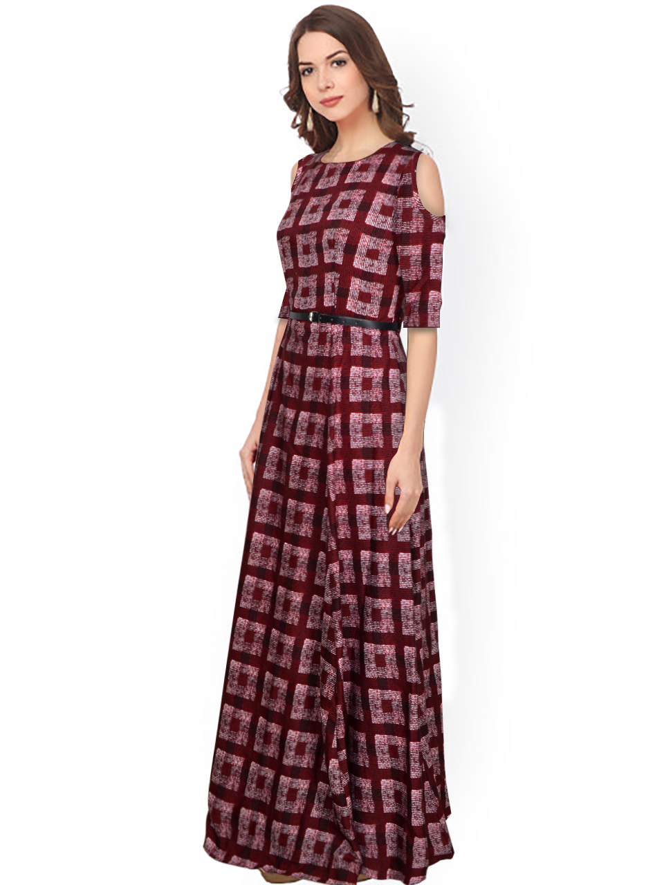 Marron Gown