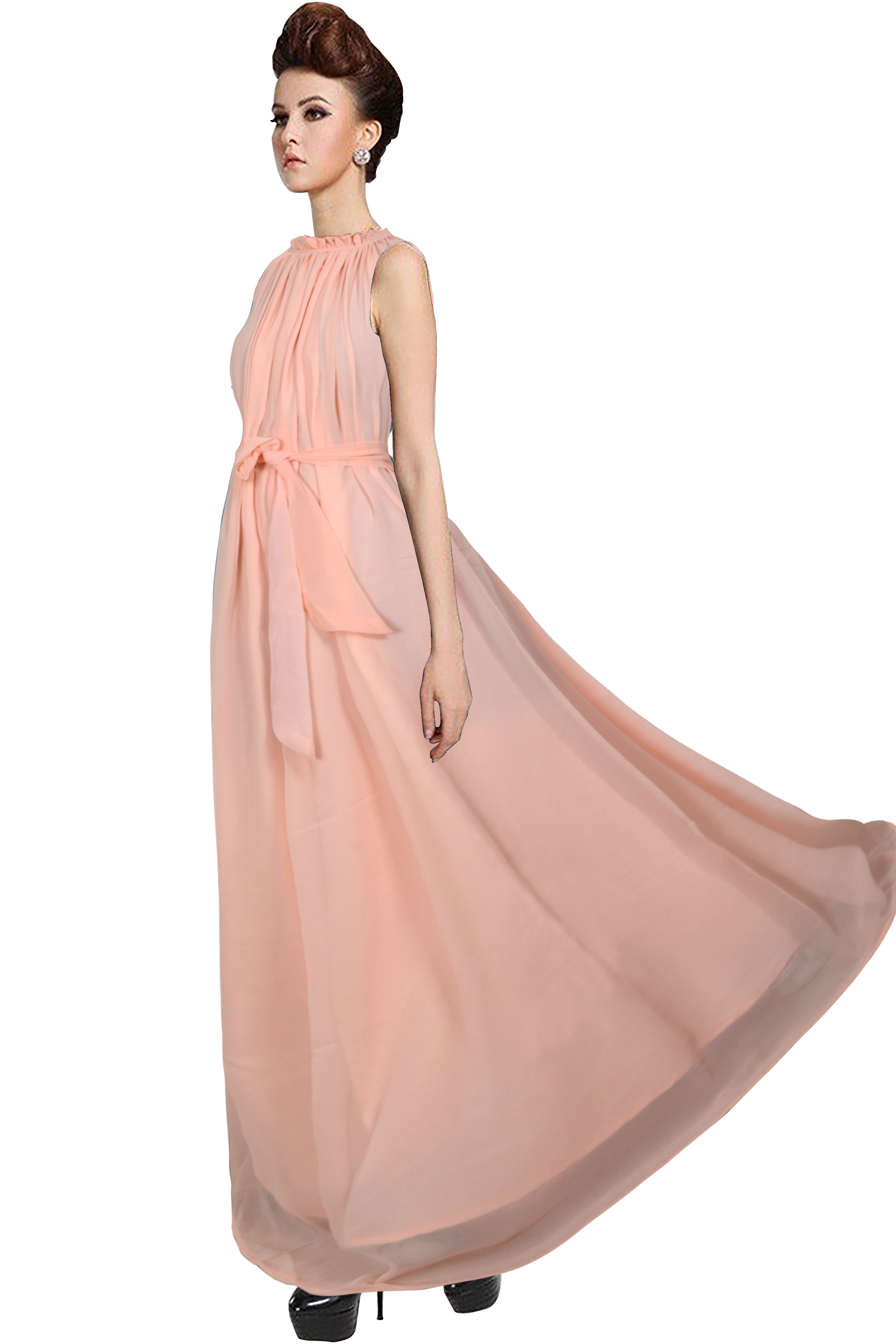 Peach Designer Dresses