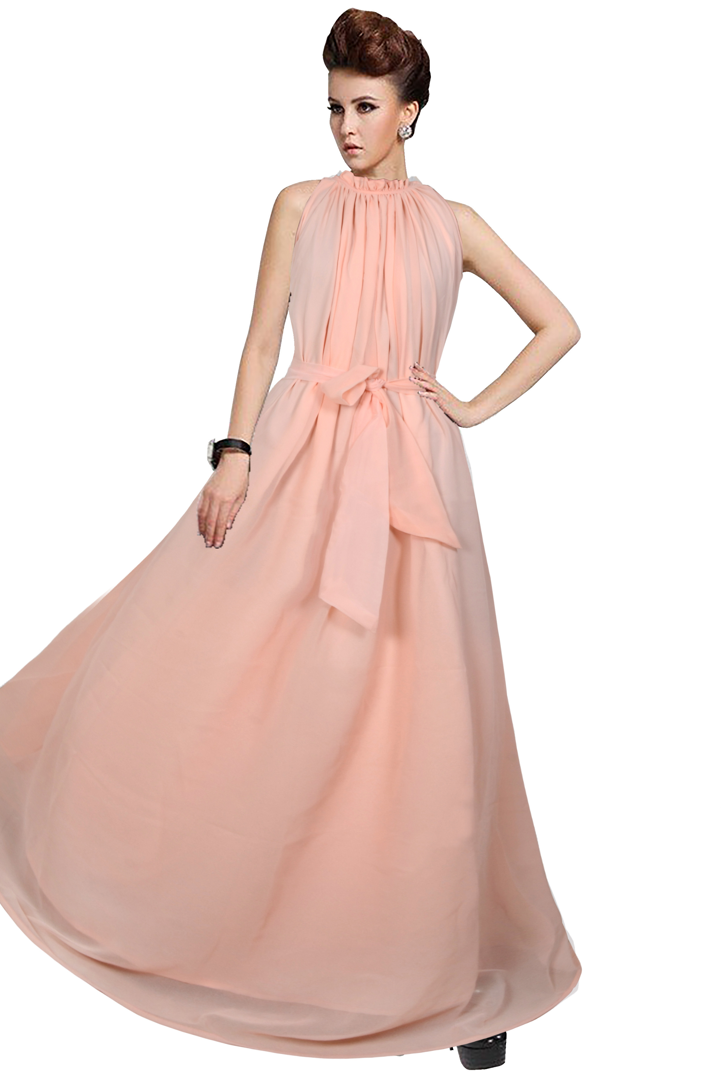 Peach Designer Dresses