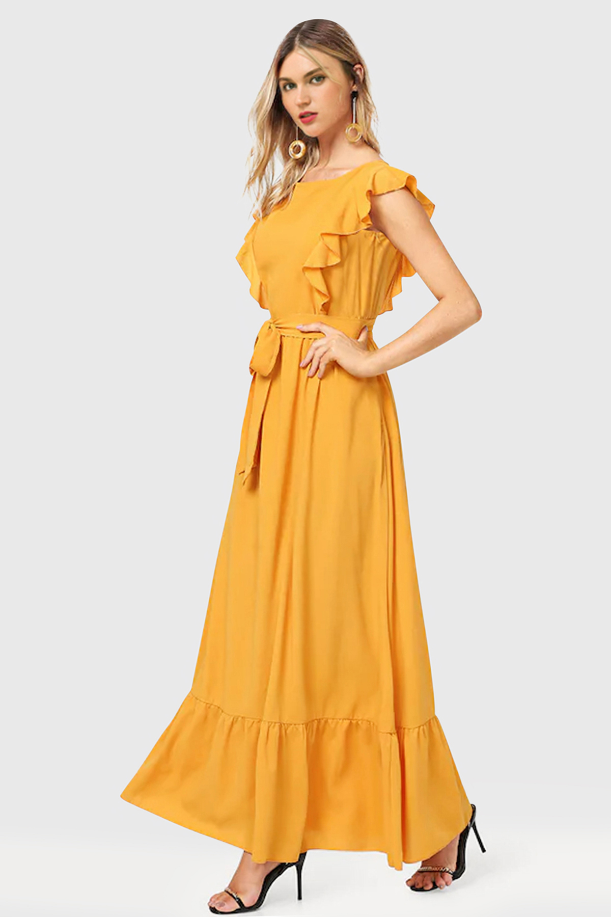 Yellow Evening Gown