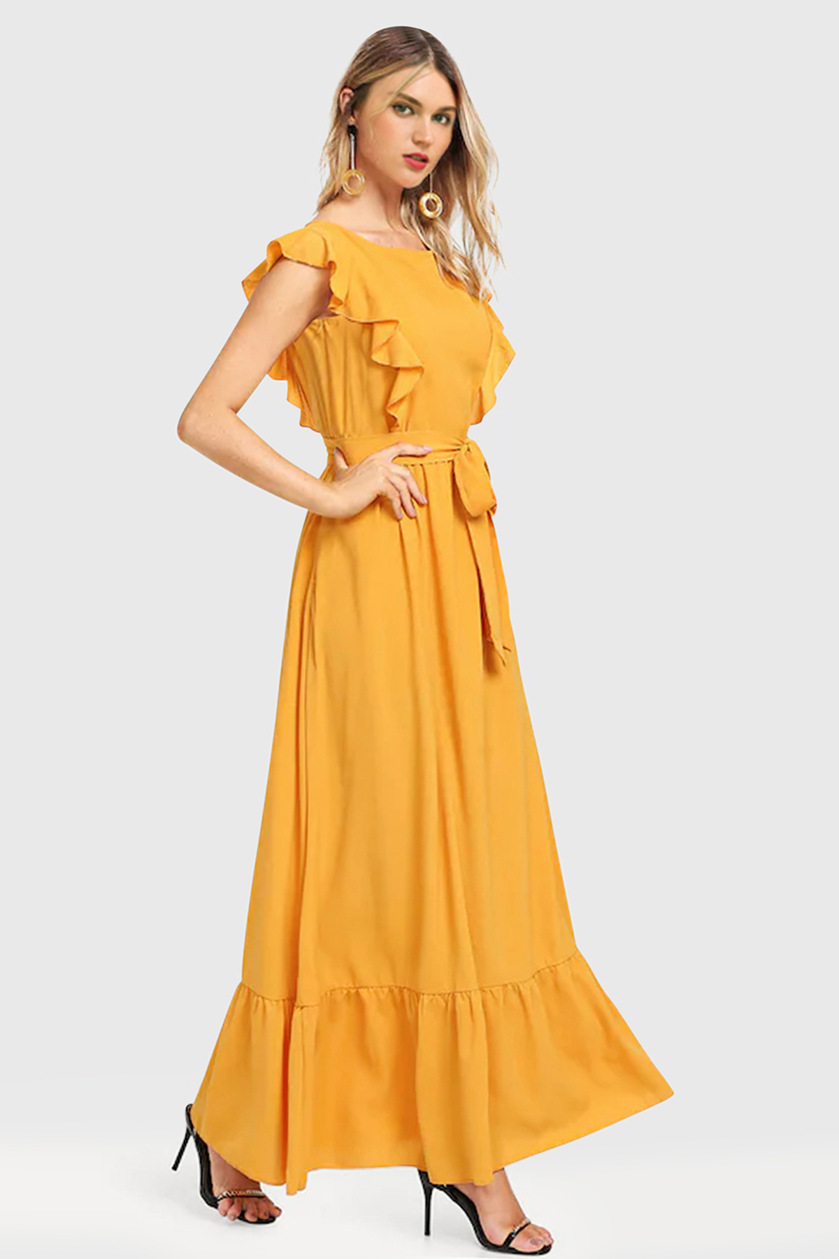 Yellow Evening Gown