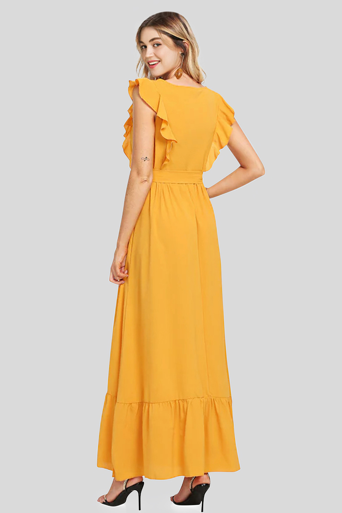 Yellow Evening Gown