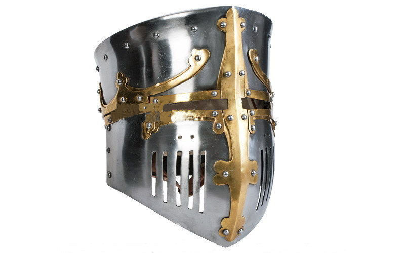 Medieval Bucket Barrel Helmet