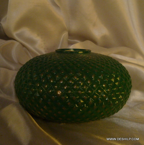 Glassloom Candle Pod - Finishing: Silver