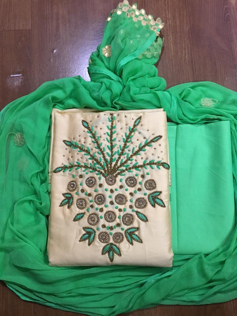 Multi Designer Latest Hand Work Dress Material