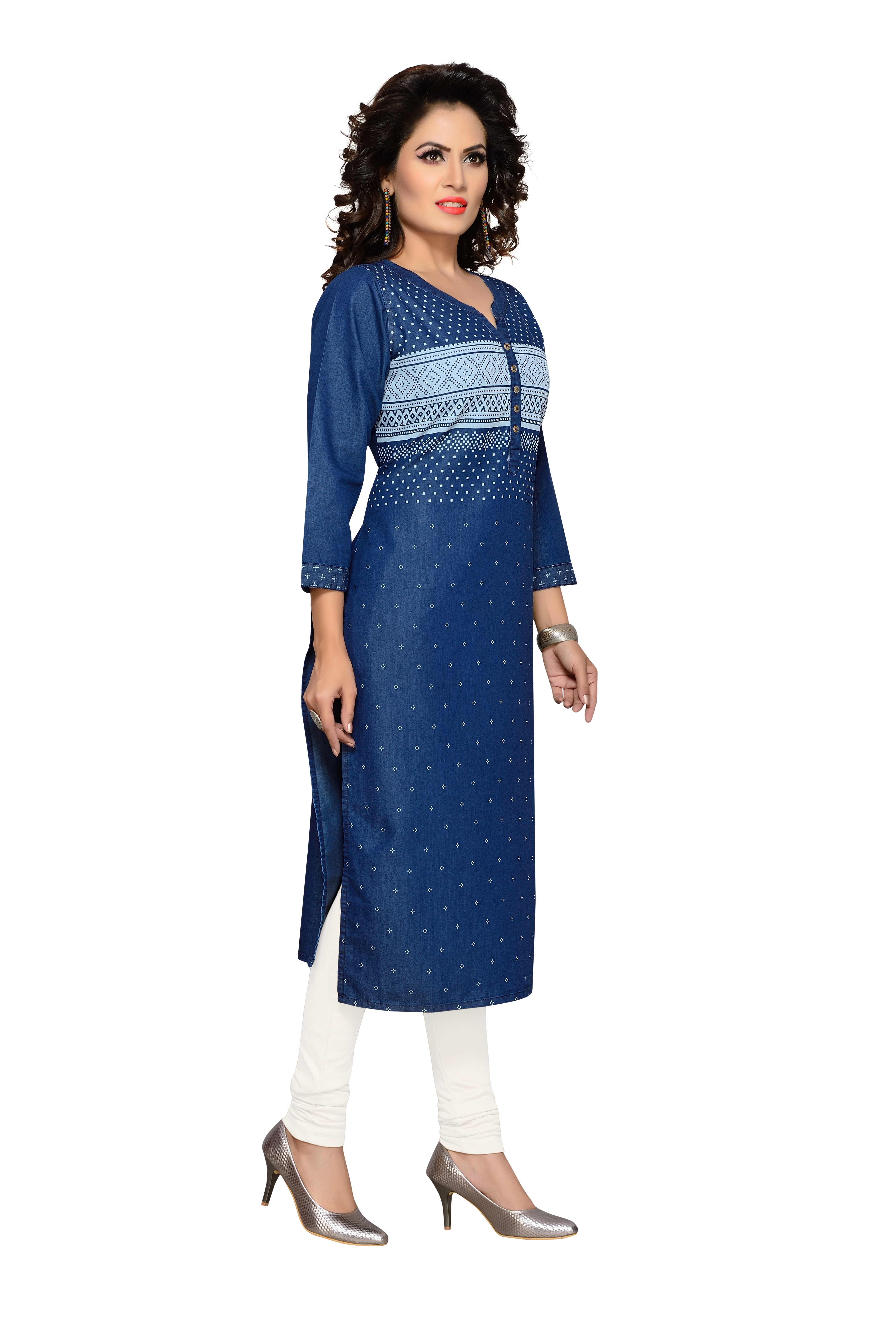 Denim Kurti