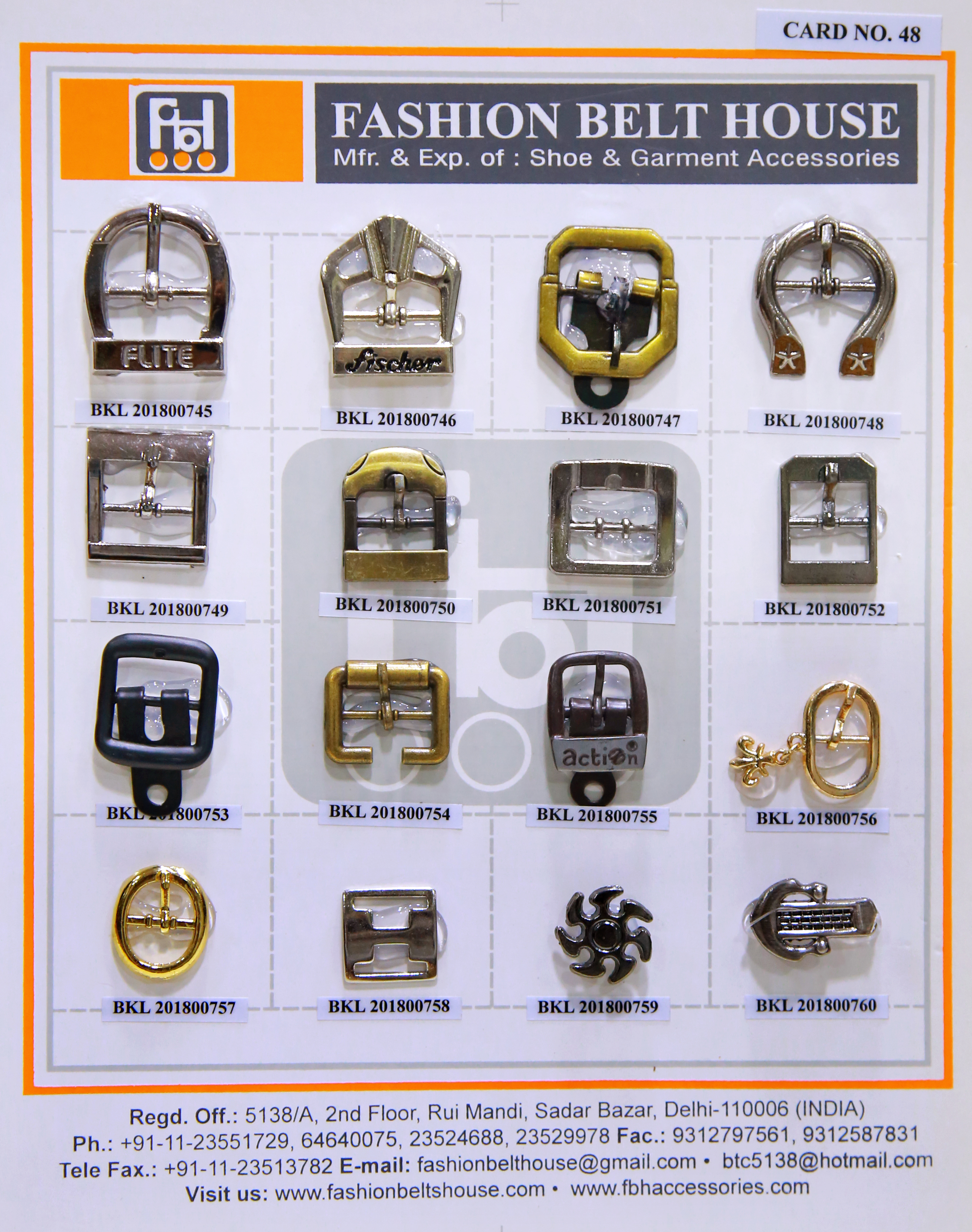 Black & Golden Shoe Buckle Material
