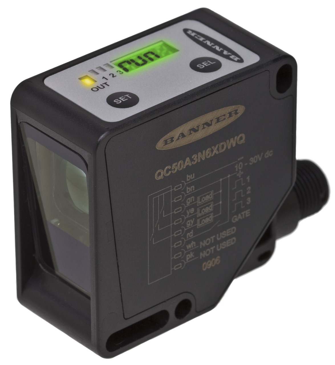 Color Mark Sensor - Multi-model Rgb Detection, Pnp/npn Output, 10-30 Vdc Supply Voltage | 1-year Warranty Included