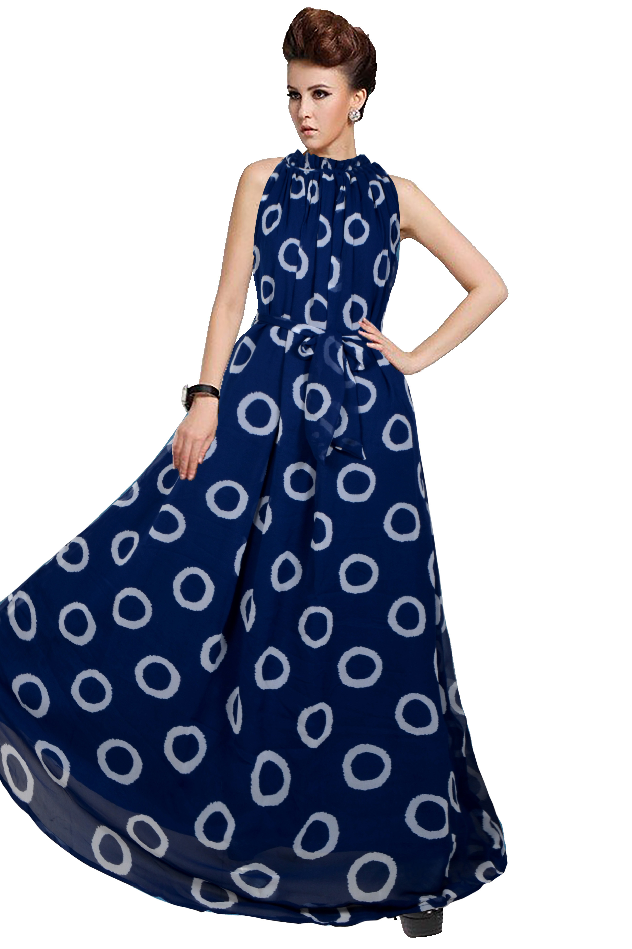 Blue Designer Long Dresses