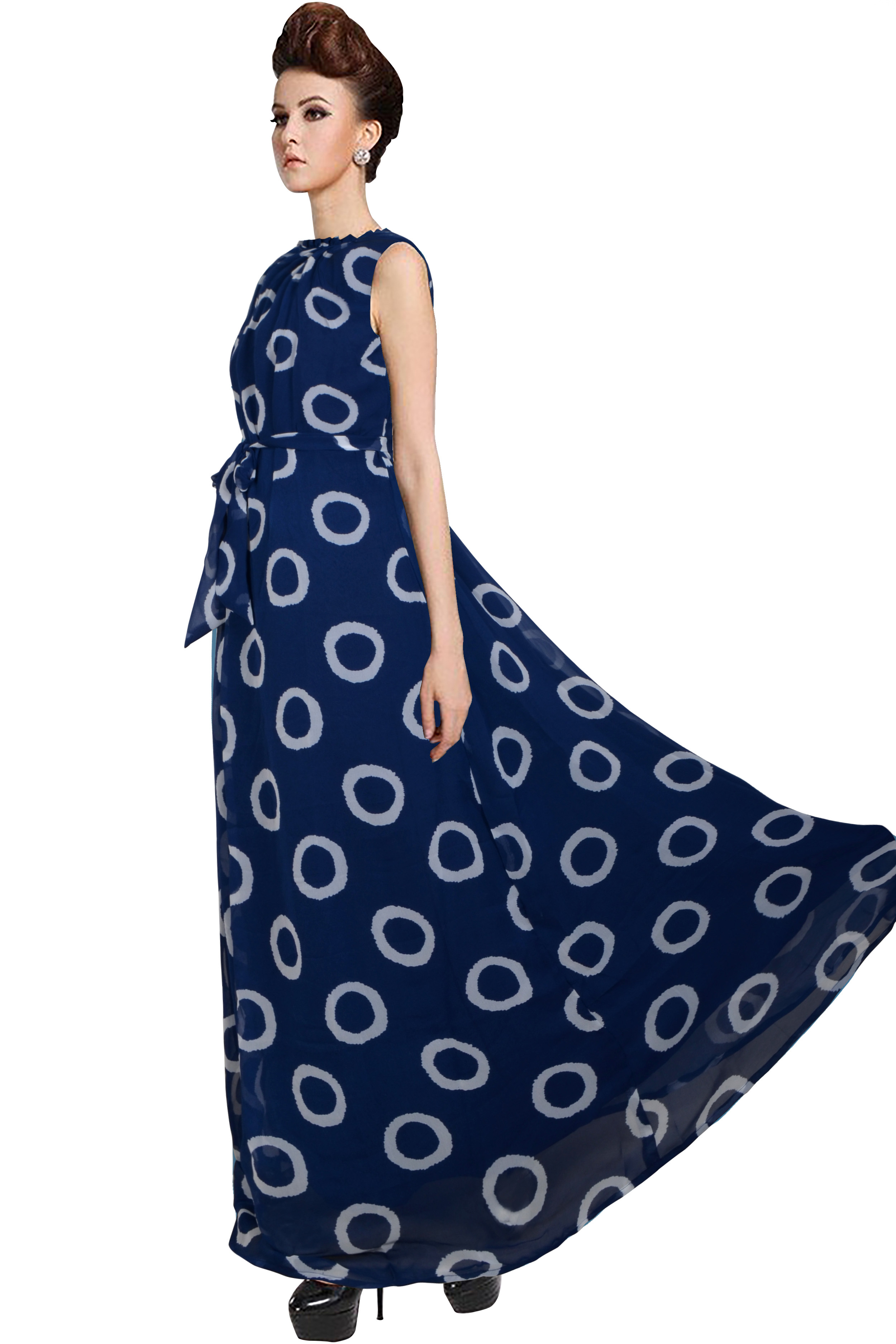 Blue Designer Long Dresses