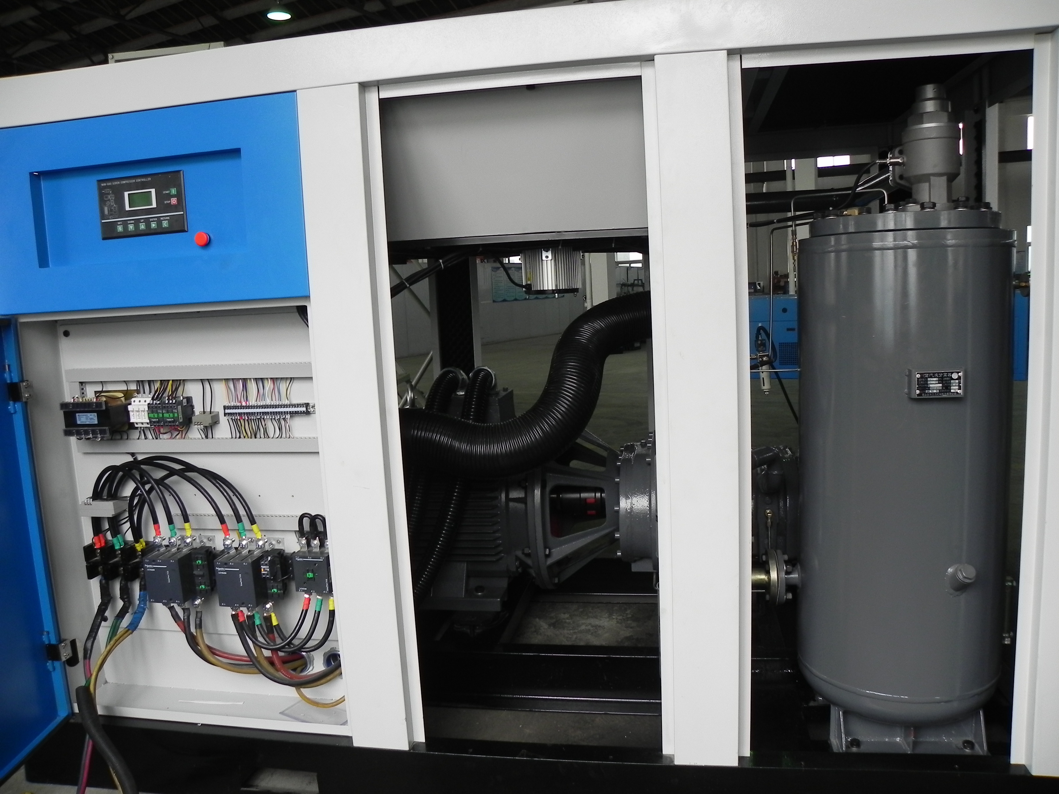 Lubricated Vsd Frequency Screw Compressor