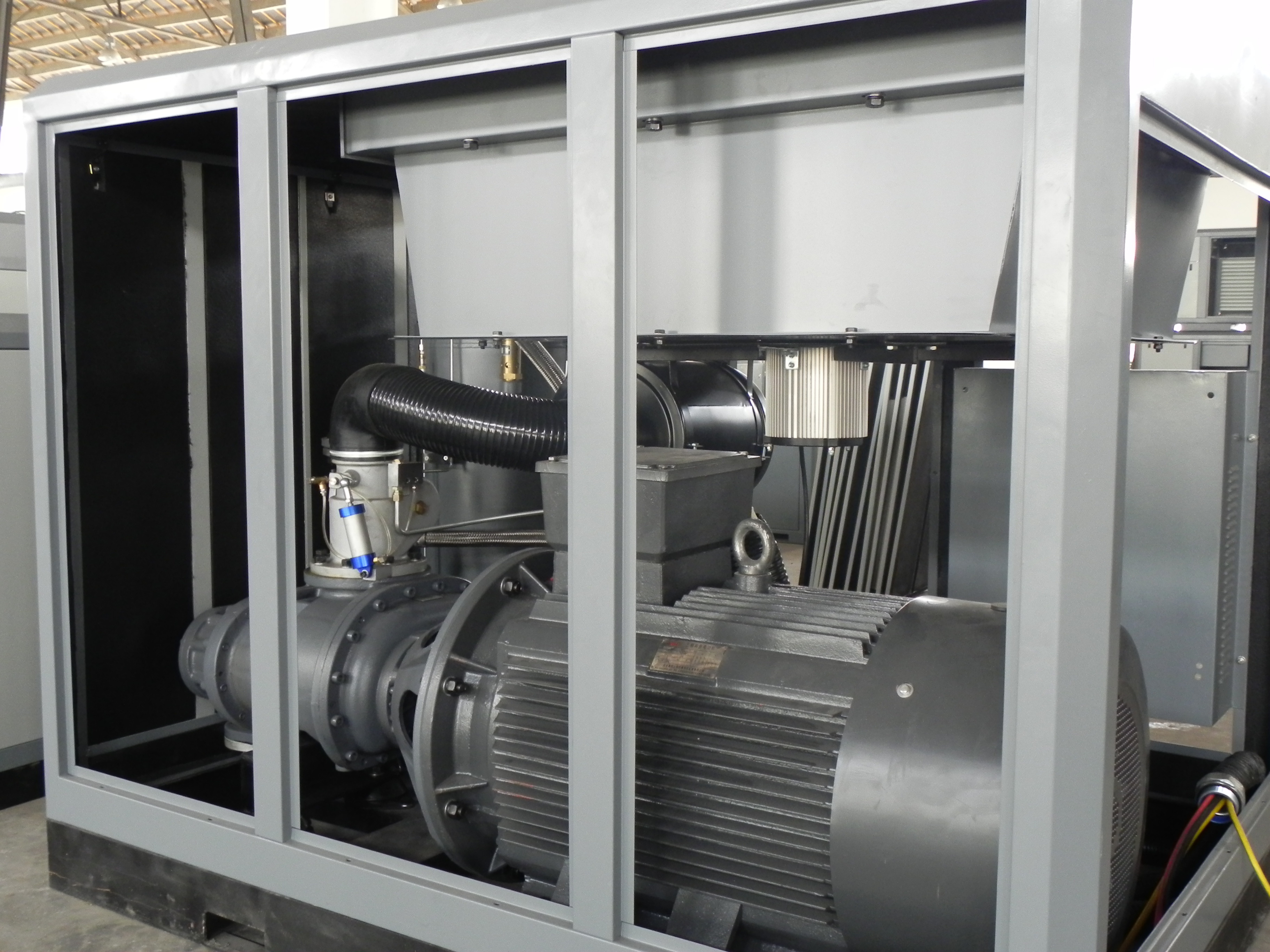 Lubricated Vsd Frequency Screw Compressor