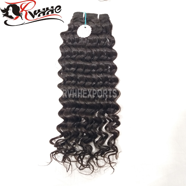 Raw Curly Hair - 100% Remy Virgin Human Hair, 10-30 Inch Lengths, Natural Color, Zero Shedding, Temple Hair, Double Weft, Can Be Dyed And Bleached