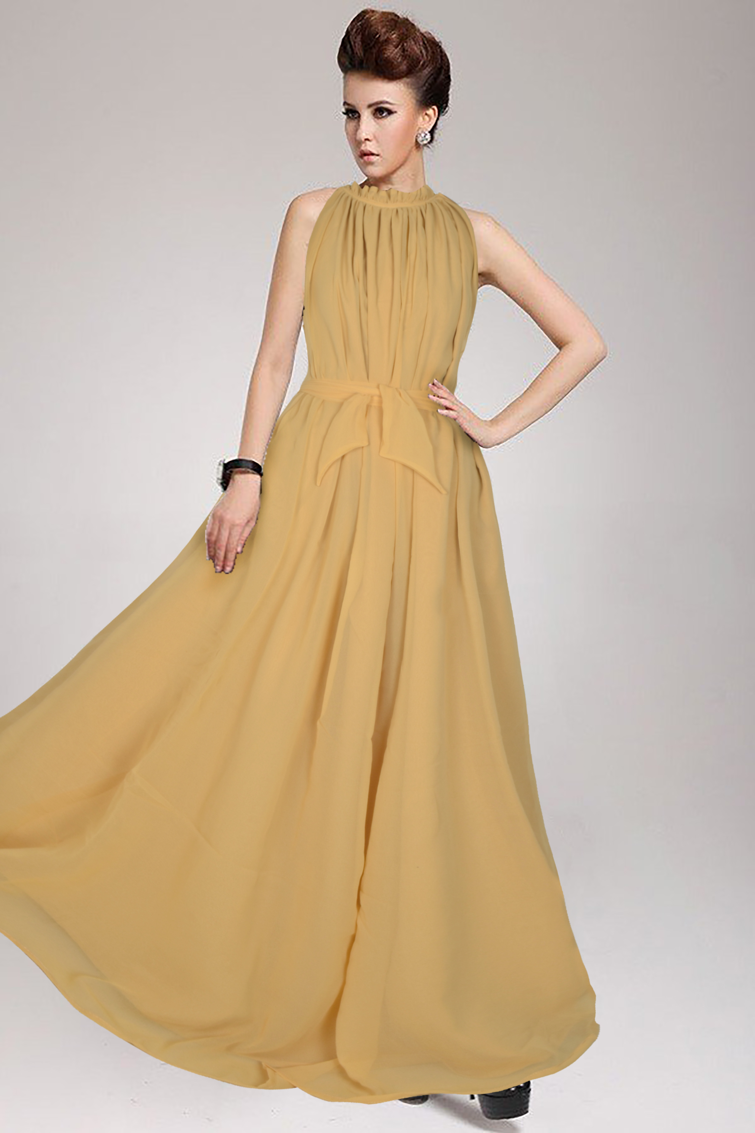 Chiku Long Dressing Gown