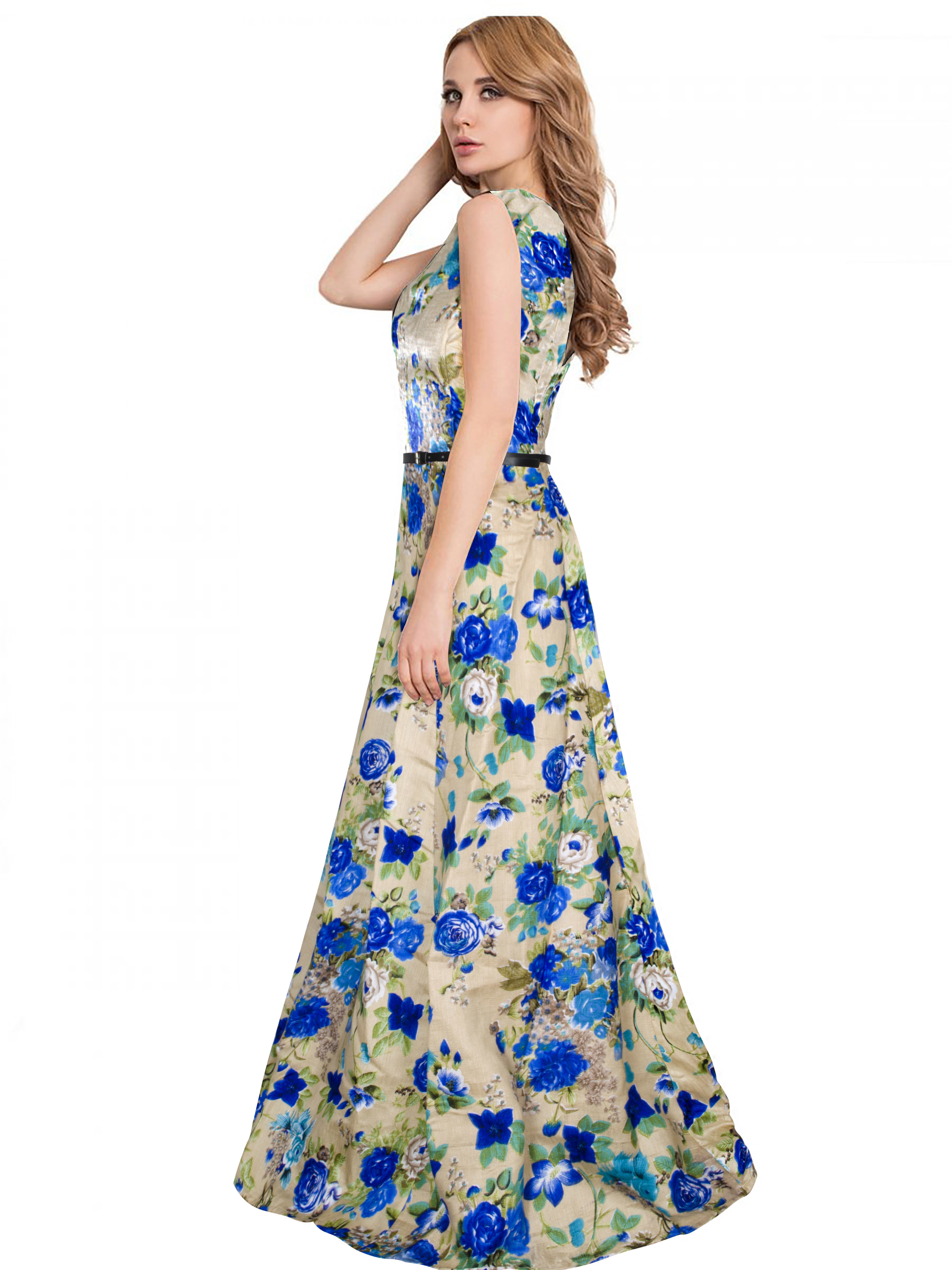Blue Long Prom Dresses