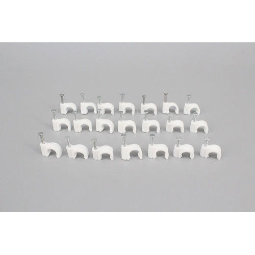 Cable Nail Clips - Plastic, 4mm To 25mm Size Range | Versatile, Stress-resistant, Easy To Setup And Remove