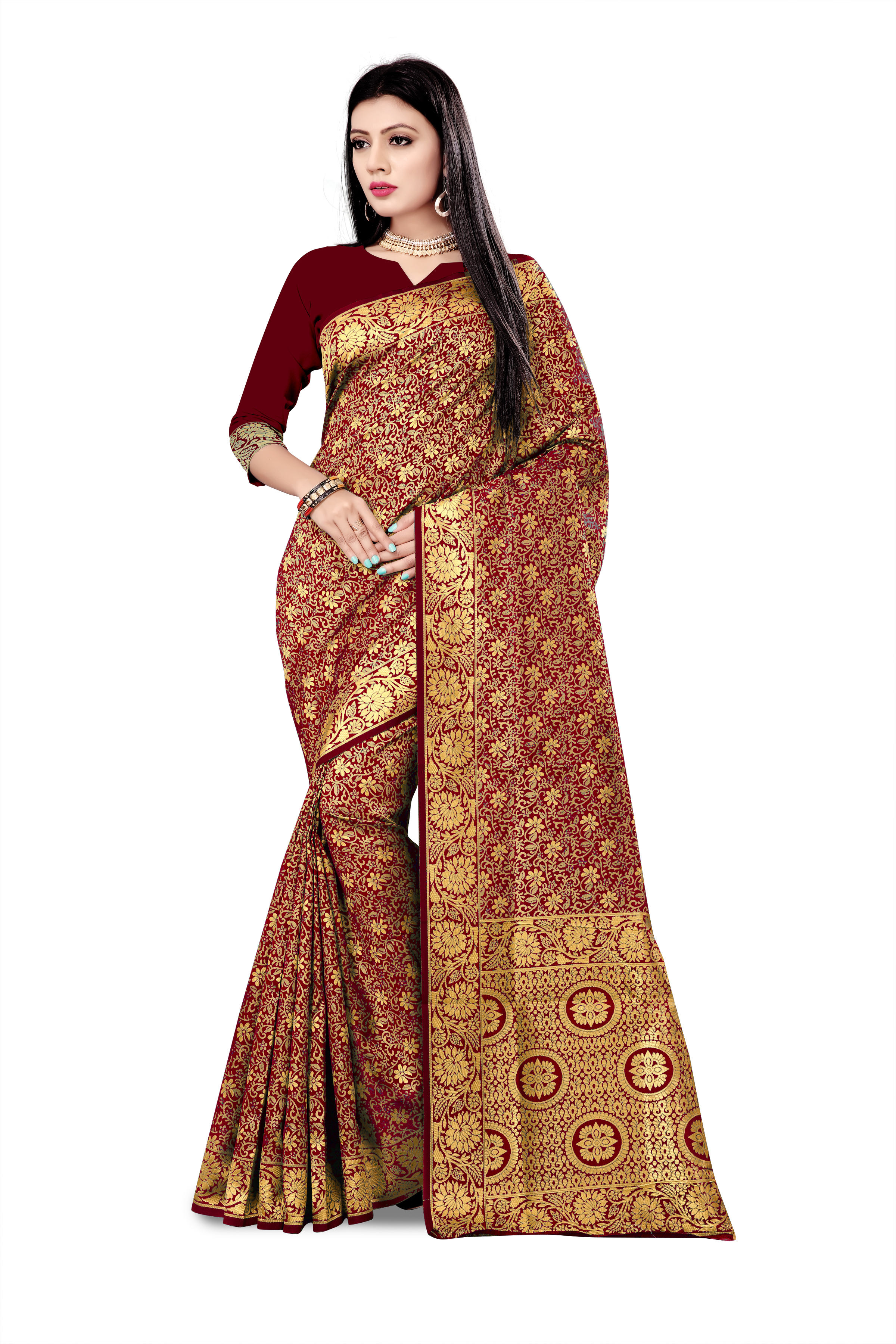 6 Color Traditional Silk Saree