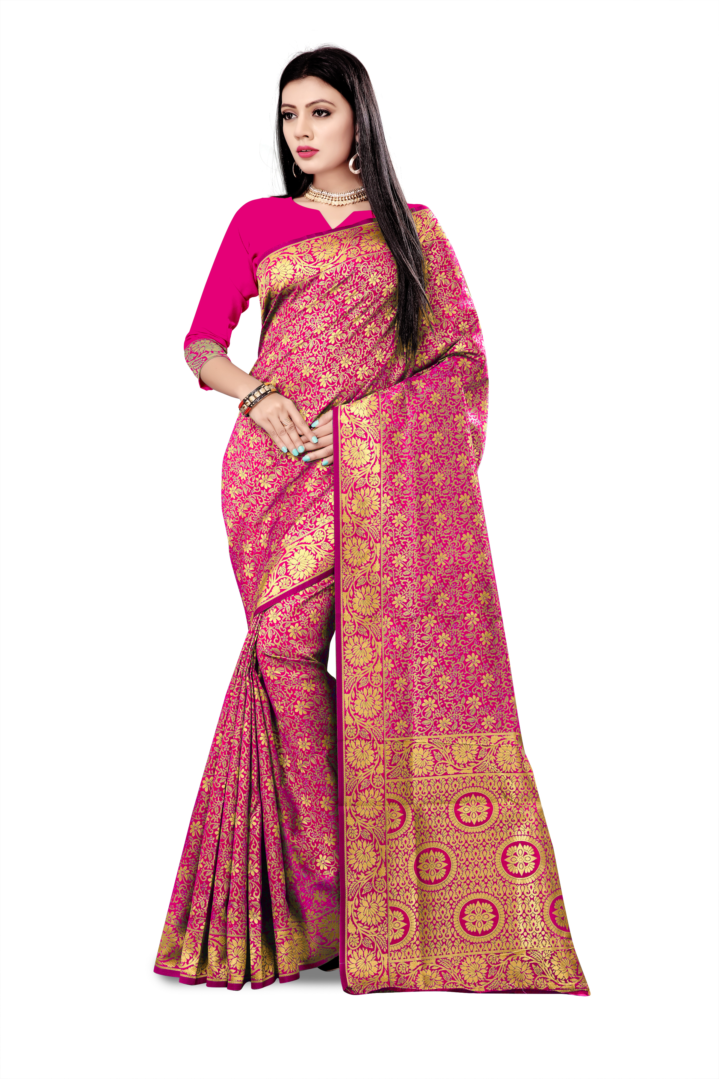 6 Color Traditional Silk Saree