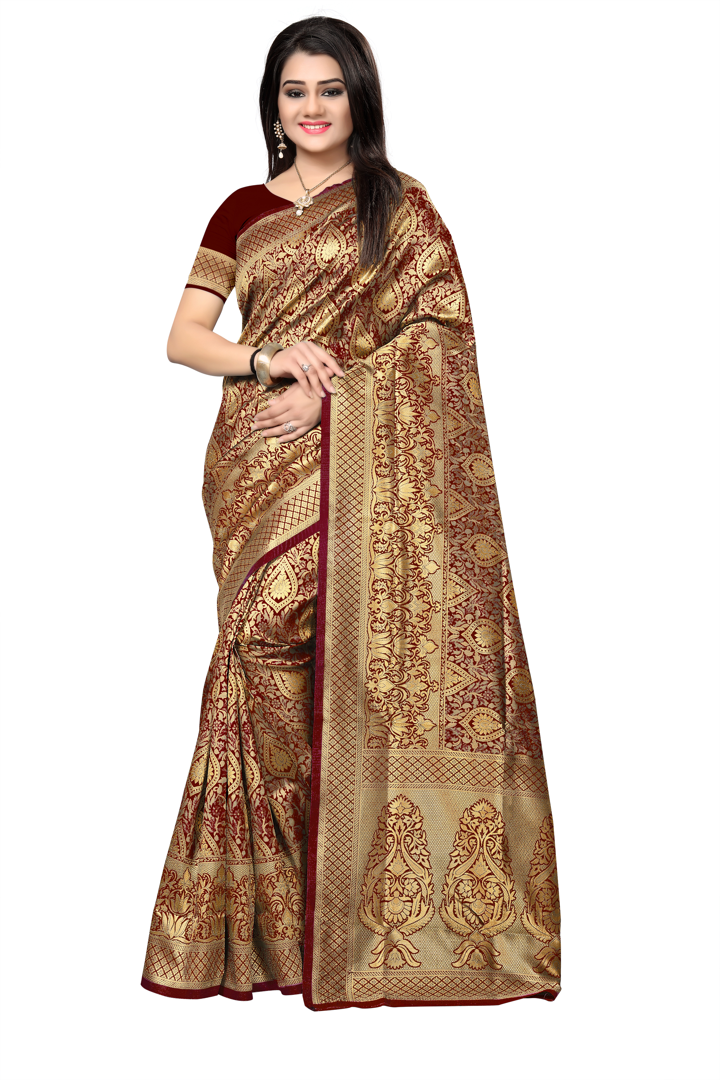 6 Colors Designer Silk Saree