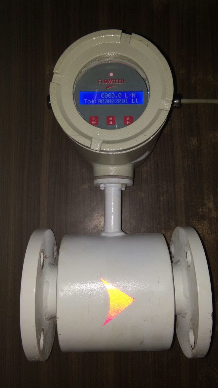 Digital Water Meter - Ms, Ss 304, Ss 316 & Ss 316l | 15 To 600 Mm, Ip 65 Protection, 1 Year Warranty, Electromagnetic Flow Meter