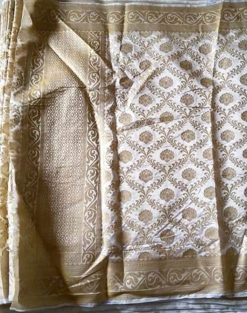White Dyeable Balaton Dupatta