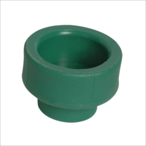PPR Reducer - Various Sizes 25x20 mm to 63x50 mm | Green PPR, 10 Bar Pressure Rating, 95°C Temperature Rating, Conforms to DIN 16962 Standards