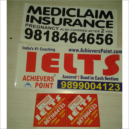 Advertising Labels