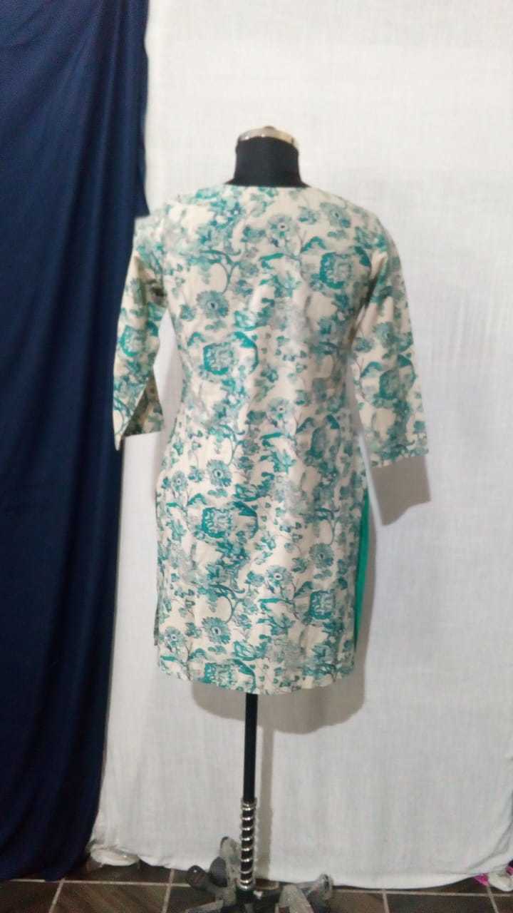 Cotton Kurti Bust Size: 38 Inch (In)