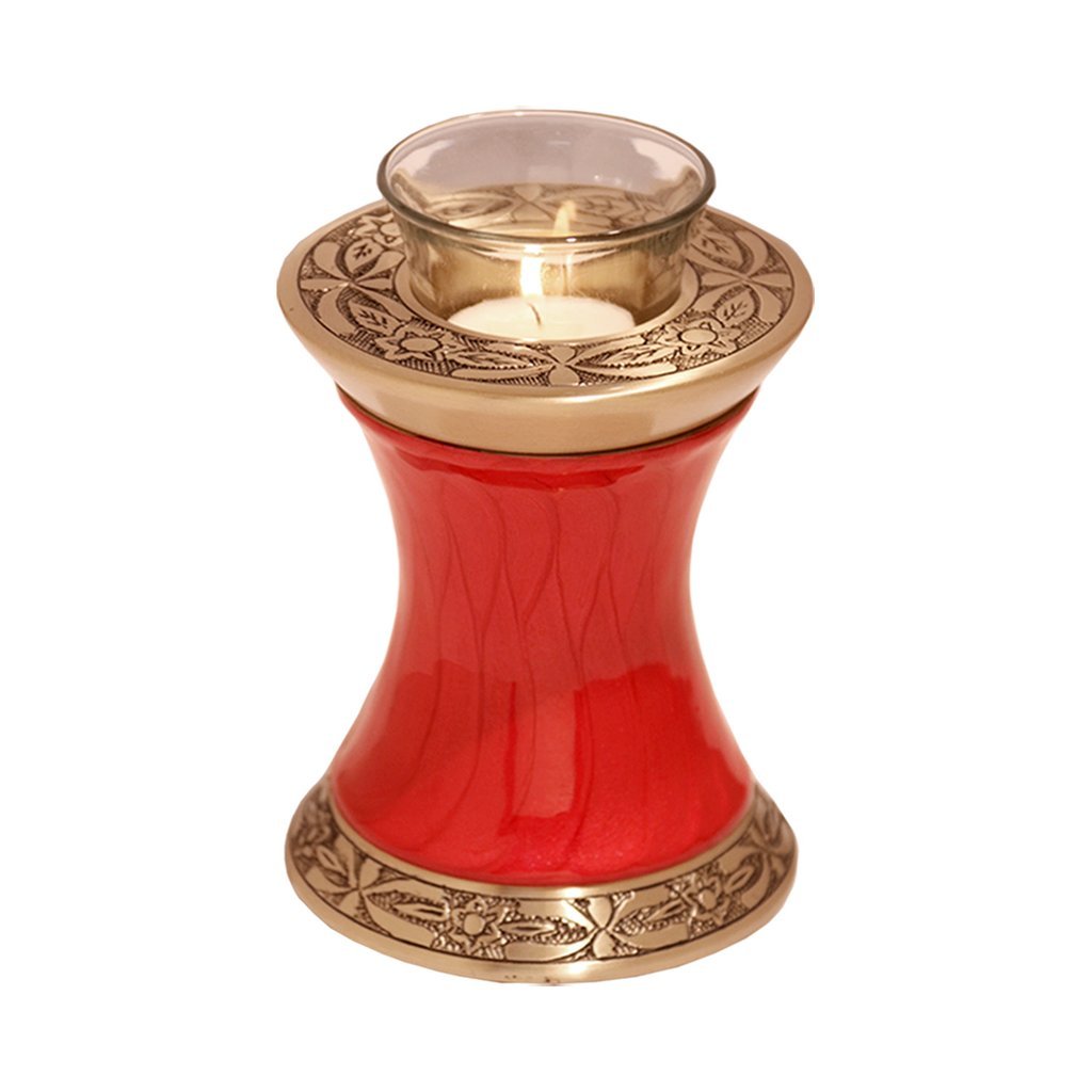 Green Strong Tree Tealight Urn