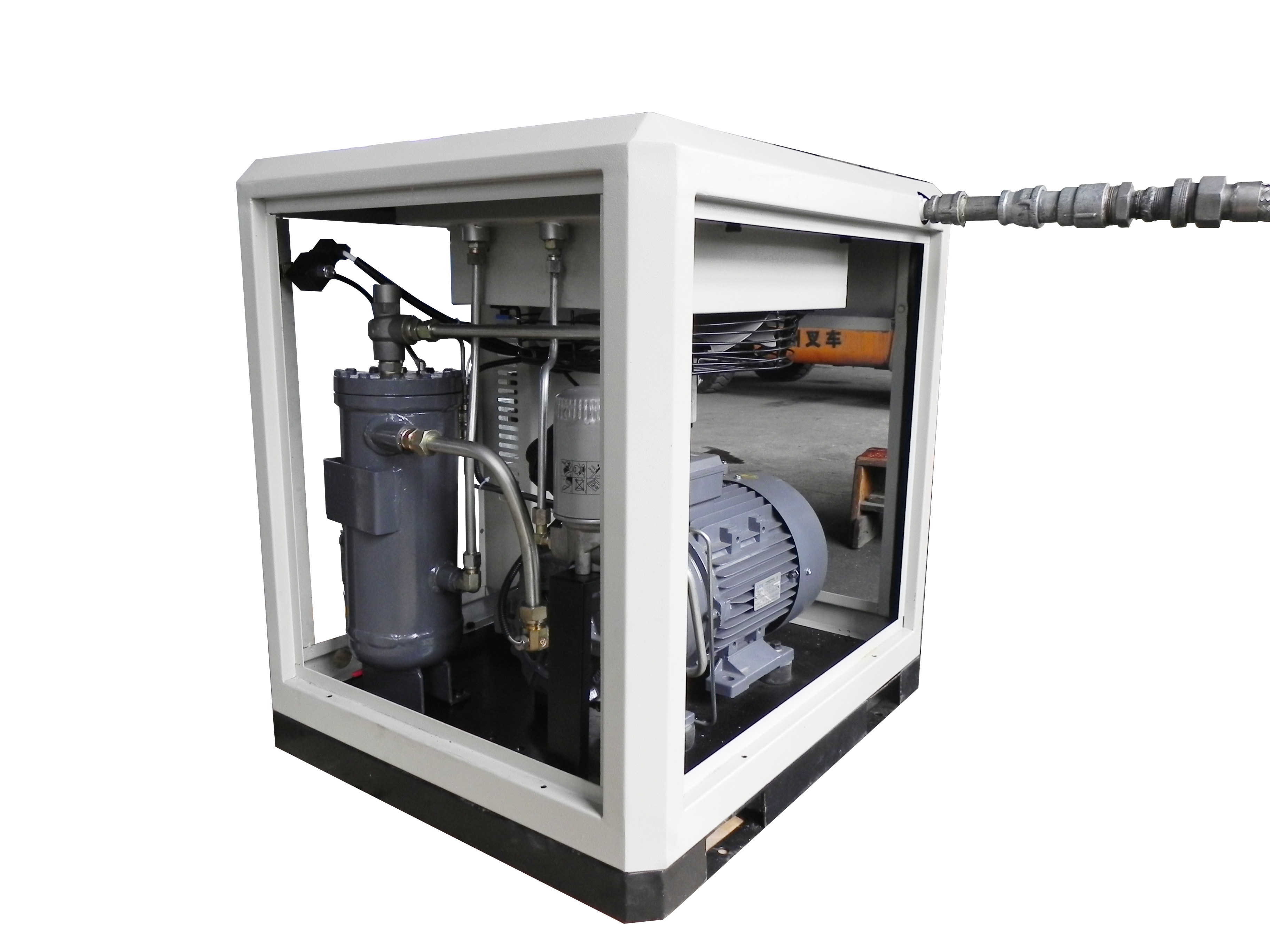 Lubricated Mounted Oil Inject Compressor