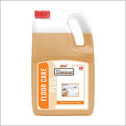 Liquid Floor Cleaner - Chemical Material, 1 Liter Container Size, Orange Color, Low Foaming Action, Biodegradable Solution