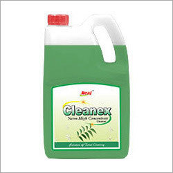 Household Cleaner - Light Mustard Liquid, 1 Liter Container , Low Foaming Pine Fragrance , Biodegradable & pH Neutral