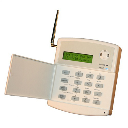 Wireless Burglar Alarm System - Plastic, 100mm x 150mm x 50mm | 8 Zones, 2.4GHz Frequency, Lithium-ion Battery Backup
