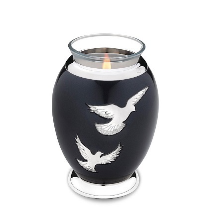 Multi-color Tealight Stars & Stripes Cremation Urn