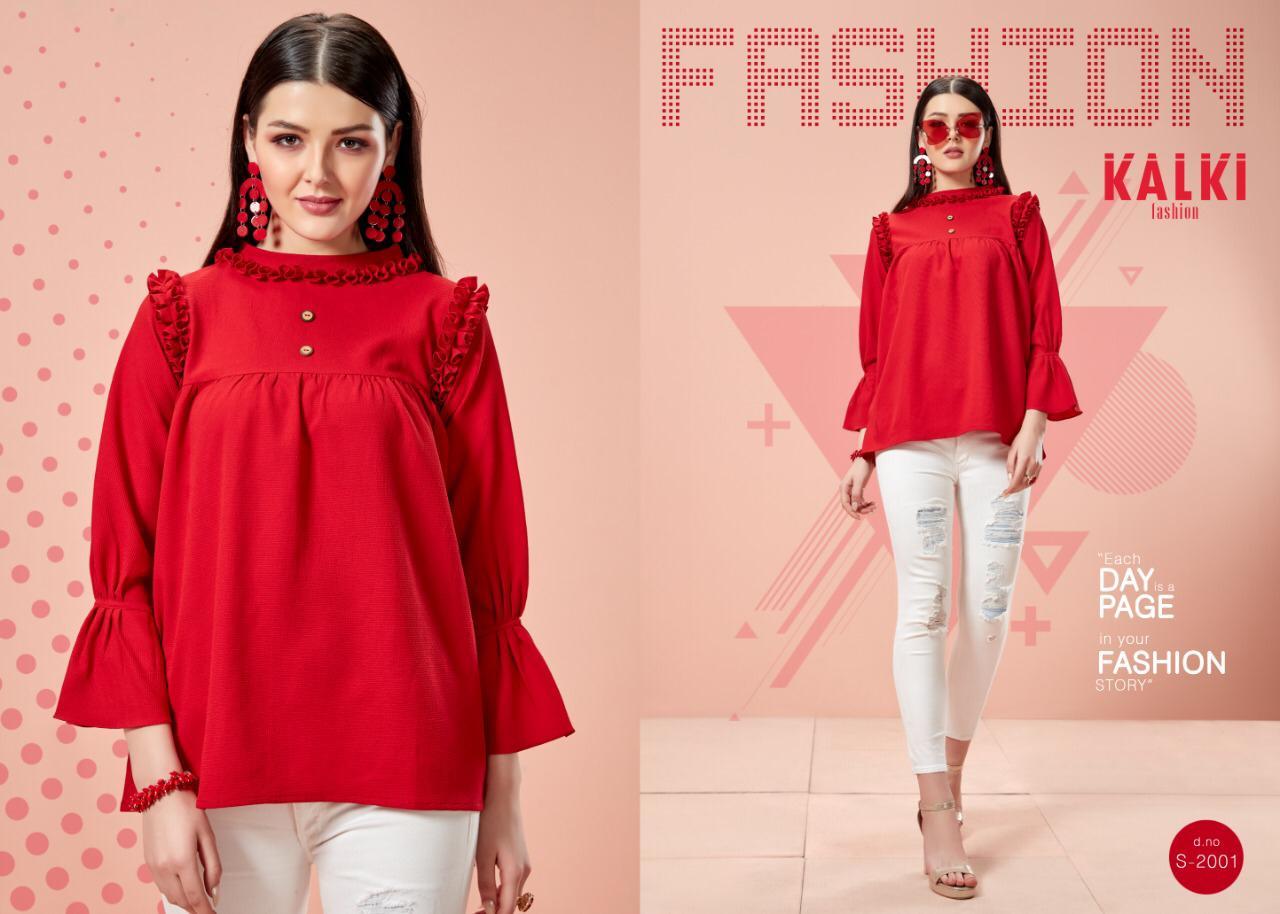 Designer Tops - Rayon, S/m/l/xl Sizes, Mix Color, Full Sleeves | Breathable, Washable, Waterproof, Plain Pattern