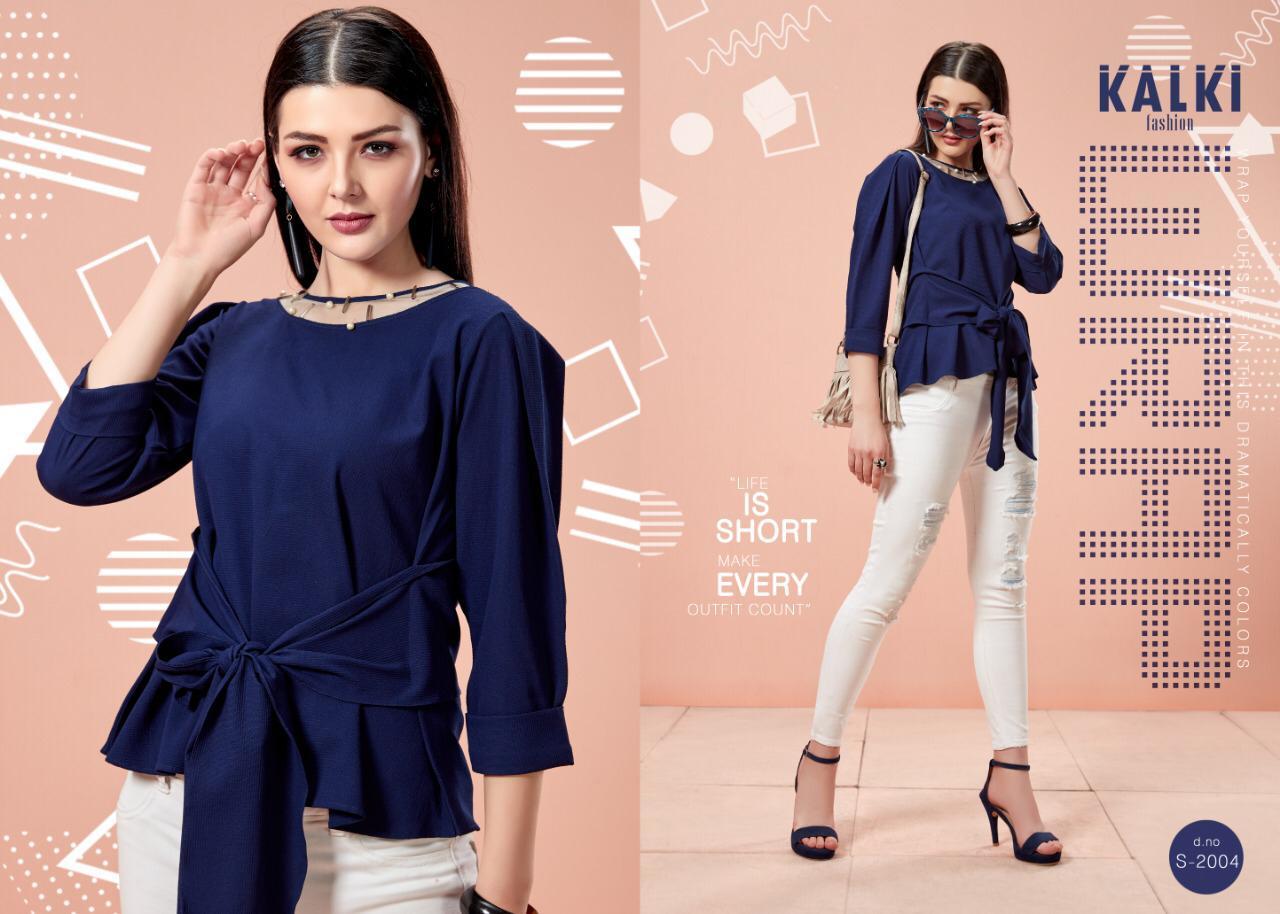 Designer Tops - Rayon, S/m/l/xl Sizes, Mix Color, Full Sleeves | Breathable, Washable, Waterproof, Plain Pattern