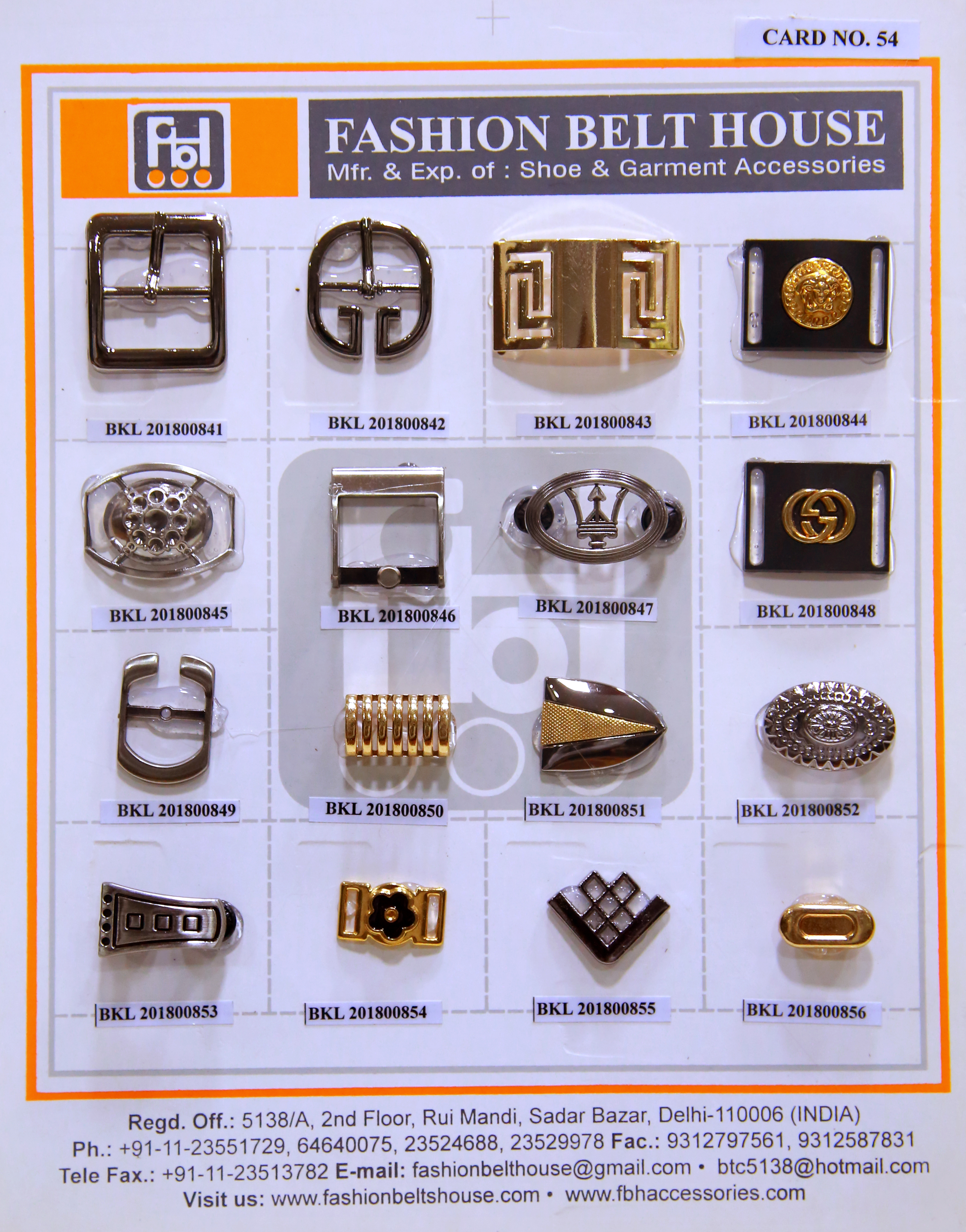 Shoe Buckles - Metal | 3 Inch Golden Coated Design For Stylish Footwear