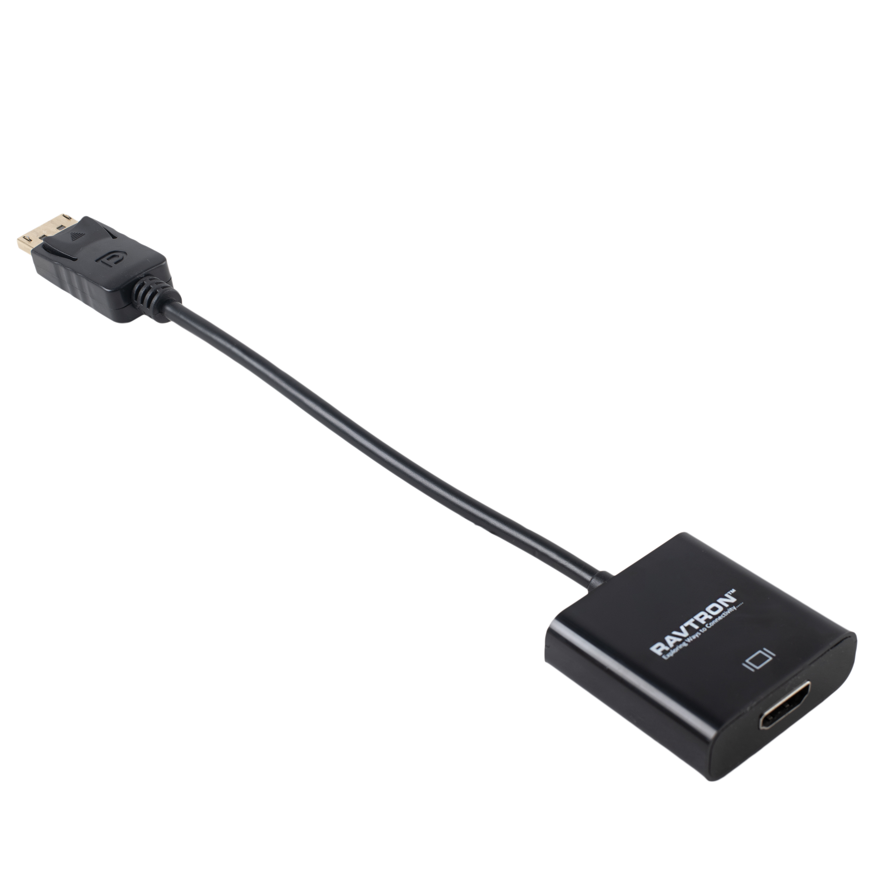 Black Dp M To Hdmi F Converter