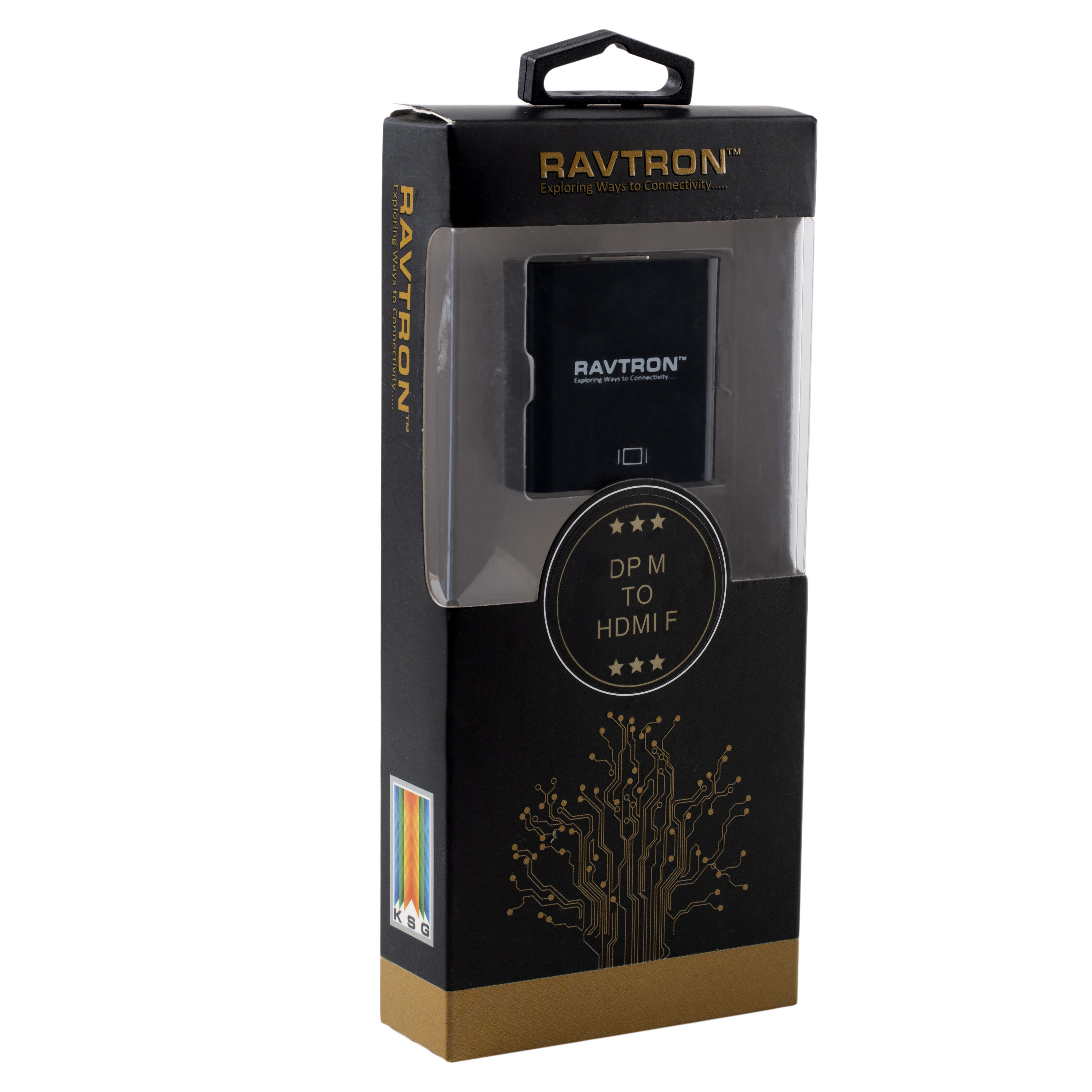 Black Dp M To Hdmi F Converter