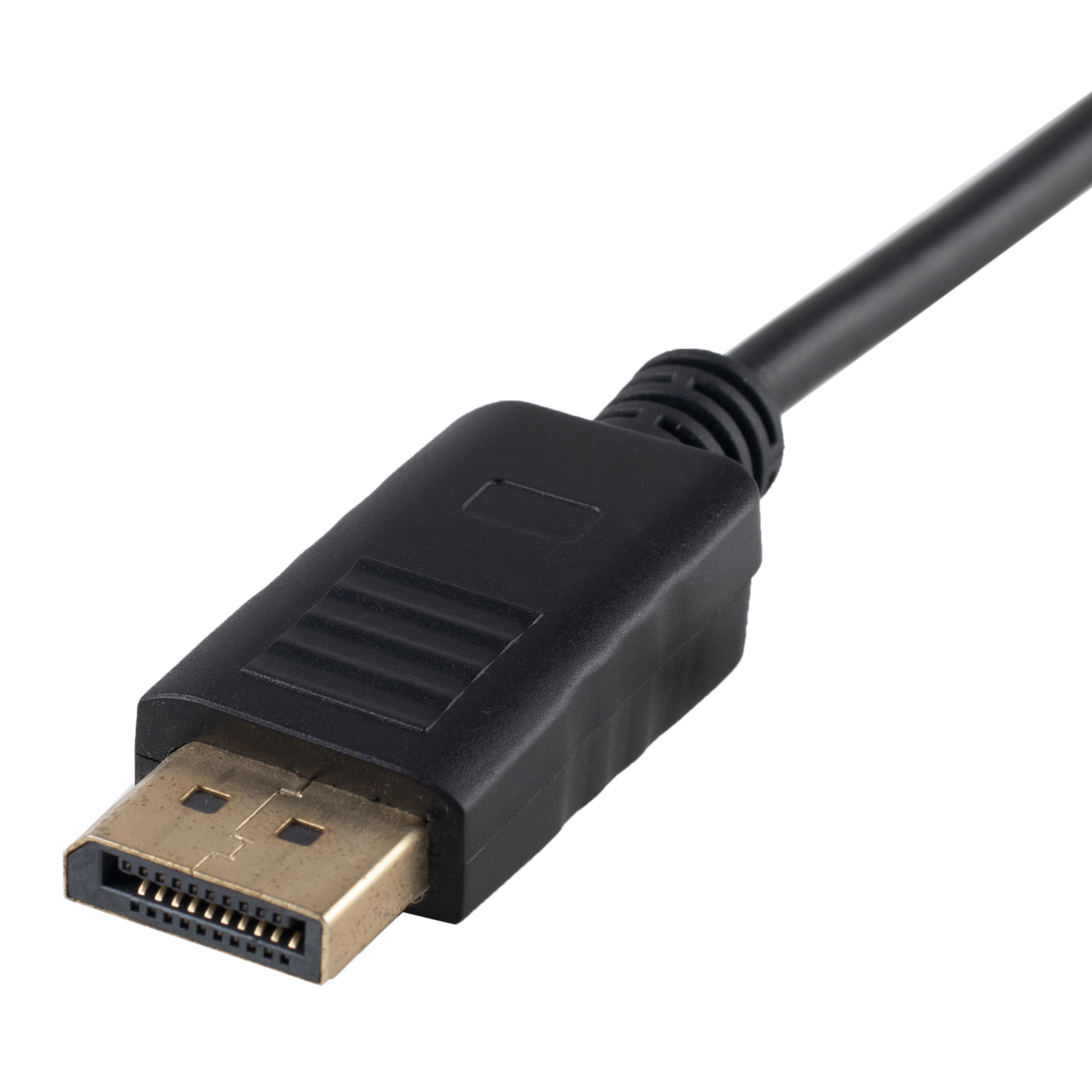 Dpm To Vga F Converter - 2 Meter Length, Black Color | High Definition Video Quality, Plug & Play Installation, Corrosion Resistant Connectors