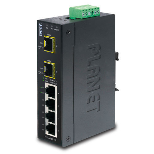 Black Gigabit Ethernet Switch With Sfp