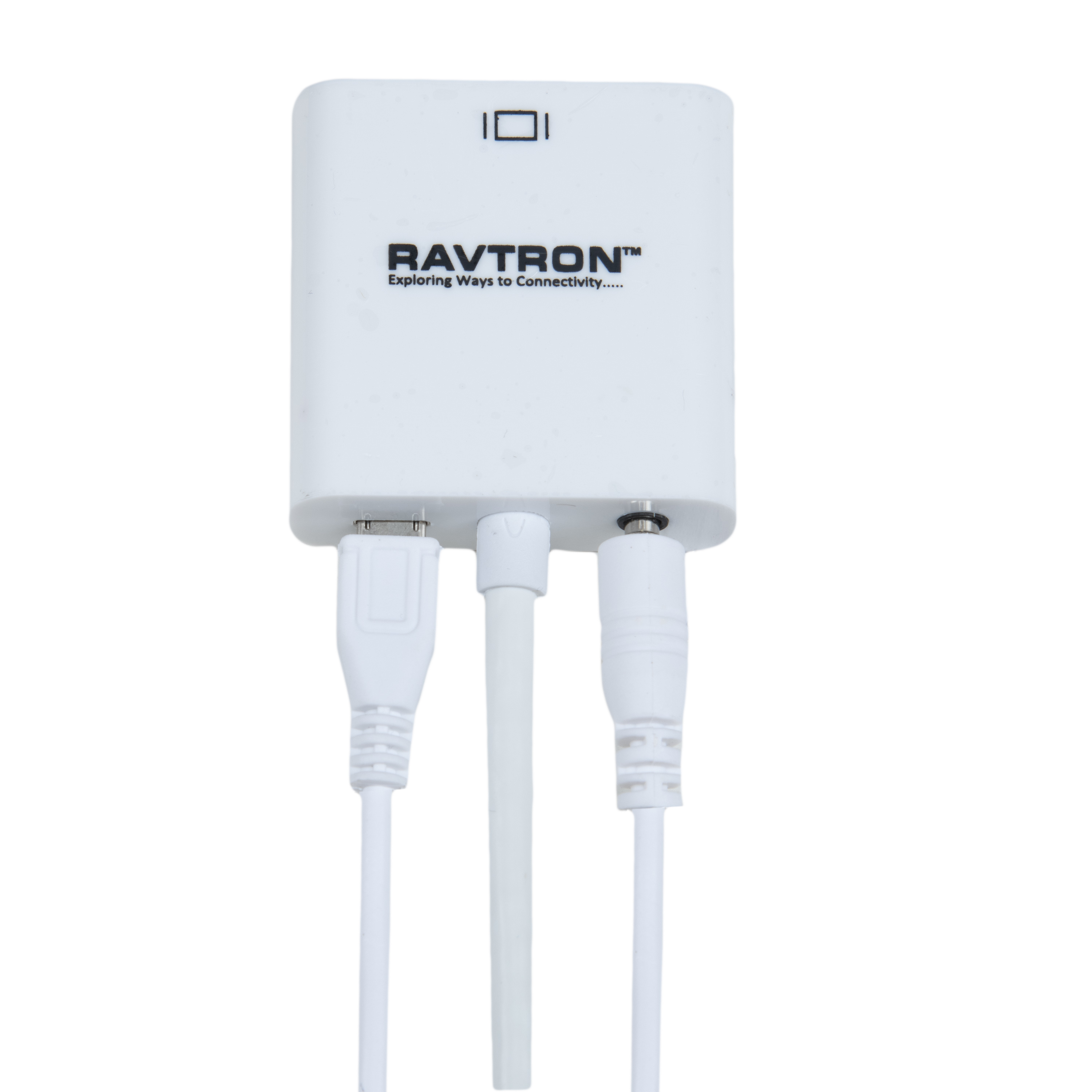 Black Hdmi M To Vga F Audio+ Micro