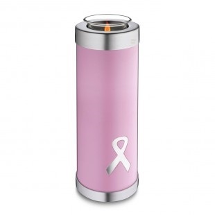 Enamel King Gold Marble Tealight Urn For Ashes