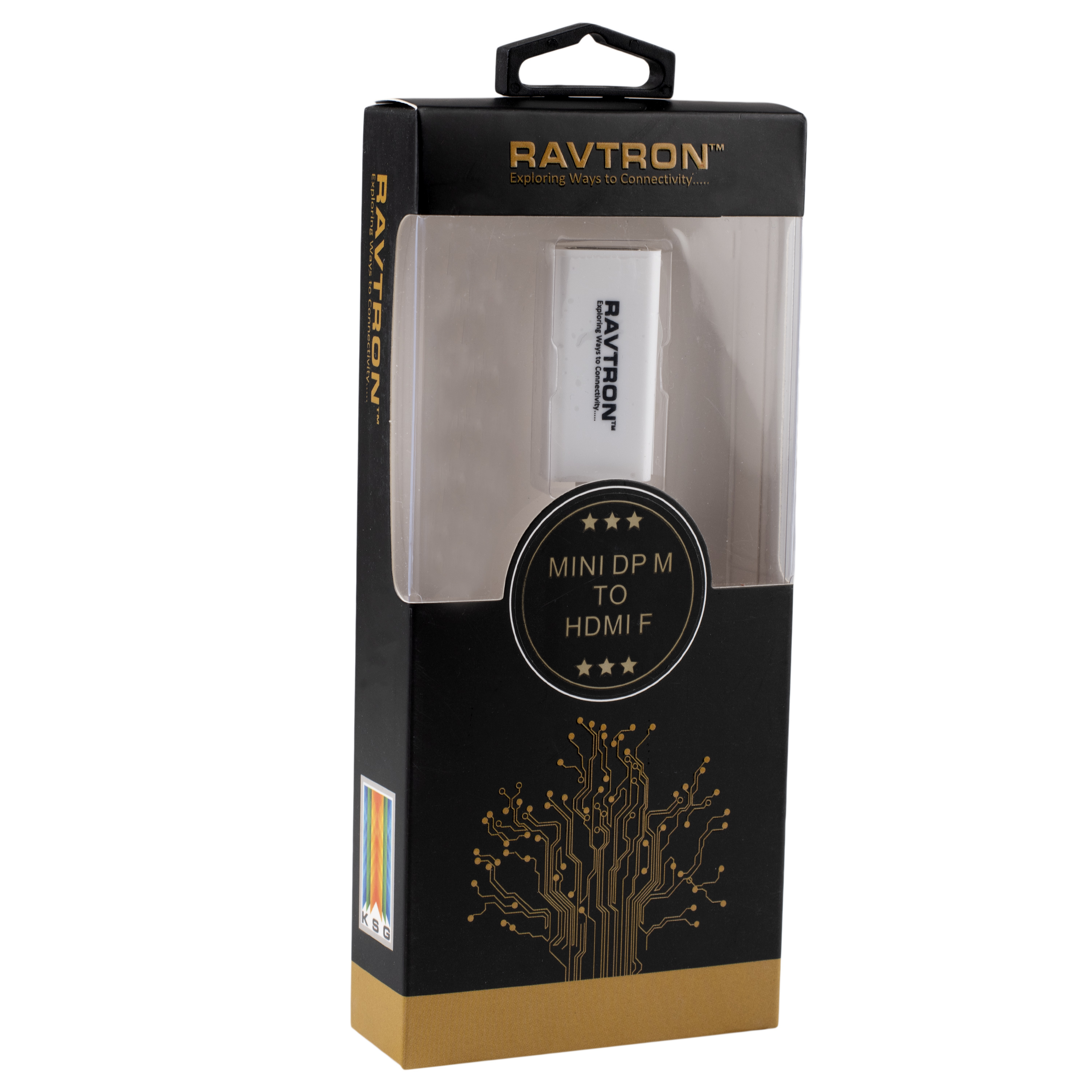 Black Mini Dp M To Hdmi F