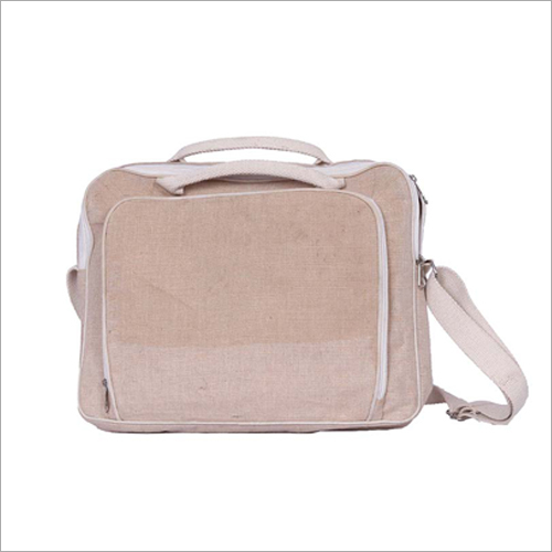 जूट लैपटॉप बैग