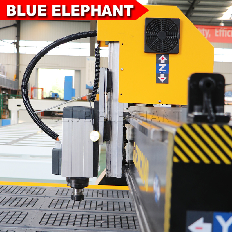 2040 Cnc Router Machine - 4650x2300x1500mm Dimensions, High Precision 3d Engraving With Dsp A11 Control System, Hsd Air Cooling Spindle